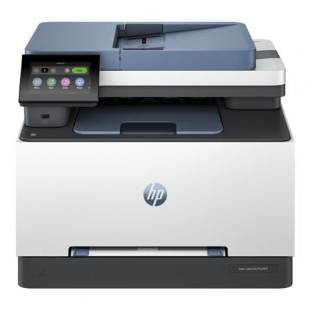 Multifunción Láser Color HP Laserjet Pro MFP 3302SDW WiFi/ Dúplex/ Blanca - Tiensol