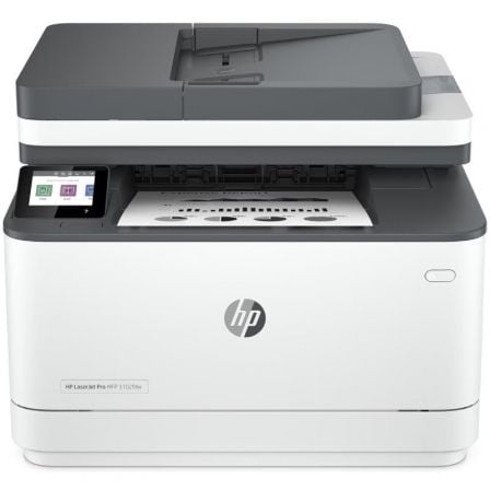 Multifunción Láser Monocromo HP Laserjet Pro 3102FDW WiFi/ Fax/ Dúplex/ Blanca - Tiensol