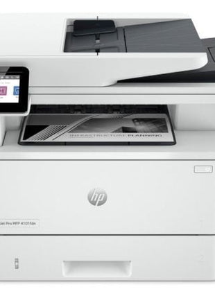 Multifunción Láser Monocromo HP Laserjet Pro 4102DW WiFi/ Dúplex/ ADF/ Blanca - Tiensol