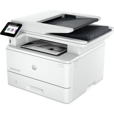 Multifunción Láser Monocromo HP Laserjet Pro 4102FDW WiFi/ Fax/ Dúplex/ ADF/ Blanca - Tiensol