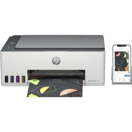 Multifunción Recargable HP Smart Tank 5105/ WiFi/ Blanca - Tiensol