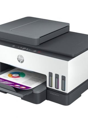 Multifunción Recargable HP Smart Tank 7605 WiFi/ Fax/ Dúplex/ Blanca - Tiensol