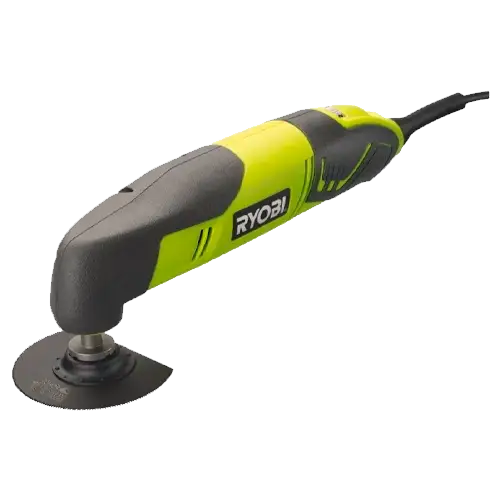 Multiherramienta Ryobi RMT200-S | 200W | Cambio Rápido | Incluye 2 Cuchillas + Lijado - Herramientas Eléctricas