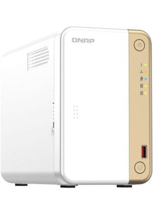 NAS QNAP TS - 262 - 4G/ 2 Bahías 3.5' - 2.5'/ 4GB/ Formato Torre - Tiensol