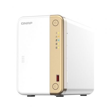 NAS QNAP TS - 262 - 4G/ 2 Bahías 3.5' - 2.5'/ 4GB/ Formato Torre - Tiensol