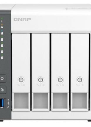 NAS QNAP TS - 433 - 4G/ 4 Bahías 3.5' - 2.5'/ 4GB/ Formato Torre - Tiensol