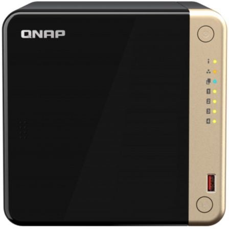 NAS QNAP TS - 464 - 8G/ 4 Bahías 3.5' - 2.5'/ 8GB DDR4/ Formato Torre - Tiensol