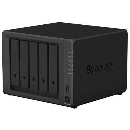 NAS Synology Diskstation DS1522+/ 5 Bahía 3.5' - 2.5'/ 8GB DDR4/ Formato Torre - Tiensol