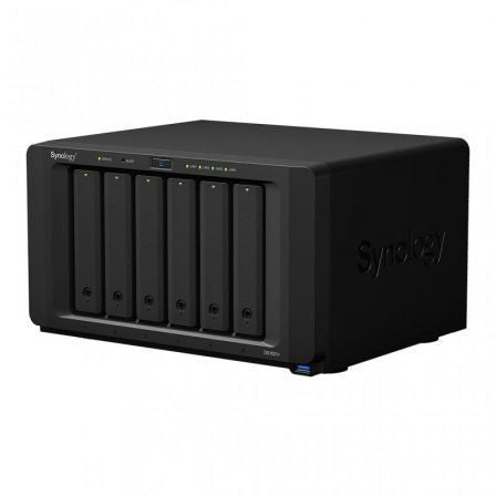 NAS Synology Diskstation DS1621+/ 6 Bahías 3.5' - 2.5'/ 4GB DDR4/ Formato Torre - Tiensol