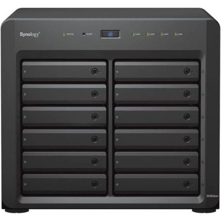 NAS Synology Diskstation DS3622XS+/ 12 Bahías 3.5' - 2.5'/ 16GB DDR4/ Formato Torre - Tiensol