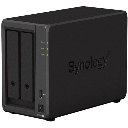 NAS Synology Diskstation DS723+/ 2 Bahías 3.5' - 2.5'/ 2GB DDR4/ Formato Torre - Tiensol