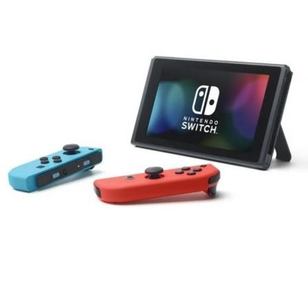 Nintendo Switch Azul Neón/Rojo Neón 2022/ 2 Mandos Joy - Con - Tiensol