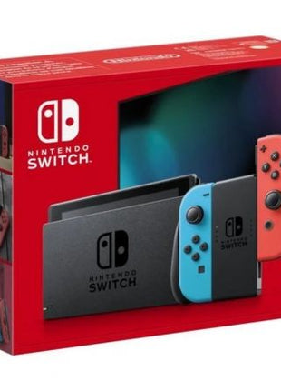 Nintendo Switch Azul Neón/Rojo Neón 2022/ 2 Mandos Joy - Con - Tiensol