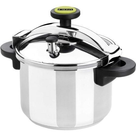 Olla a Presión Monix Classica M530003/ Ø24cm/ 8L/ Acero Inoxidable/ Apta para Inducción - Tiensol