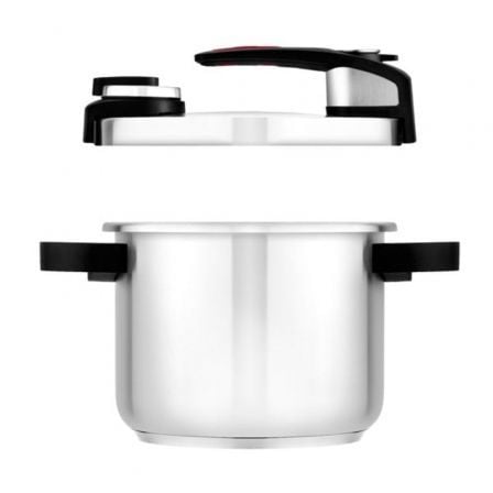 Olla a Presión Tekna A185602/ Ø22cm/ 6L/ Acero Inoxidable/ Apta para Inducción - Tiensol