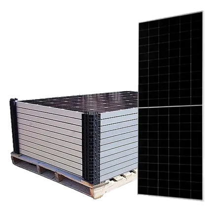 Pack 10 Paneles Bifaciales JA Solar 615W JAM66D45 LB Mono PERC 132 células - Paneles Solares