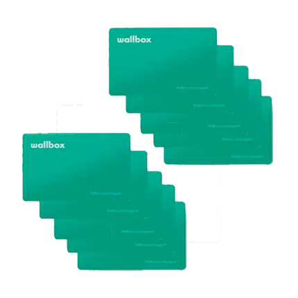 Pack 10 Tarjetas RFID Wallbox para Cargadores VE - Accesorios de Cargadores VE