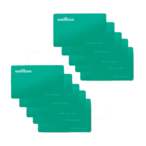 Pack 10 Tarjetas RFID Wallbox para Cargadores VE - Accesorios de Cargadores VE