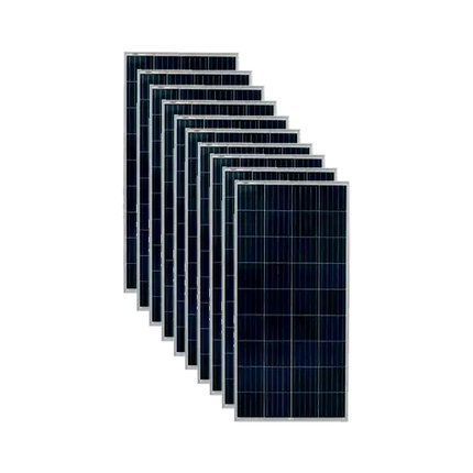 Pack 10 Paneles Solares 160W 12V Policristalino Tensite EMPC - 160 - Tiensol