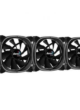 Pack 3 Ventiladores Aerocool Astro 12 Pro/ 12cm + H66F HUB + Mando a Distancia - Tiensol