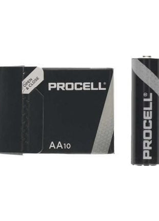 Pack de 10 Pilas AA LR6 Duracell PROCELL ID1500IPX10/ 1.5V/ Alcalinas - Tiensol