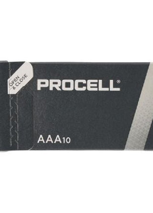 Pack de 10 Pilas AAA L03 Duracell PROCELL ID2400IPX10/ 1.5V/ Alcalinas - Tiensol