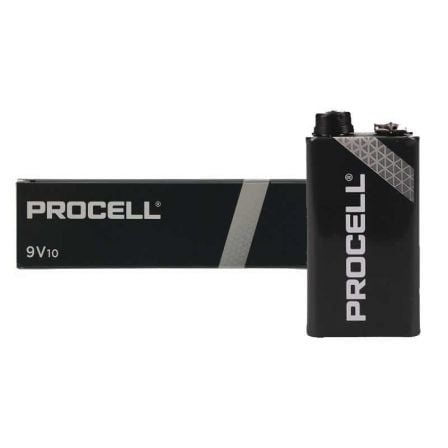 Pack de 10 Pilas Duracell PROCELL ID1604IPX10/ 9V/ Alcalinas - Tiensol