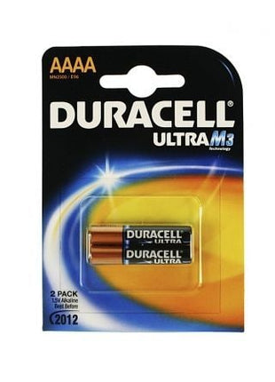 Pack de 2 Pilas AAAA Duracell Ultra MX2500/ 1.5V/ Alcalinas - Tiensol