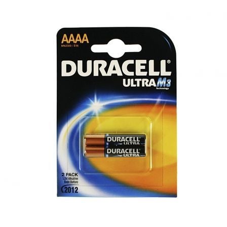 Pack de 2 Pilas AAAA Duracell Ultra MX2500/ 1.5V/ Alcalinas - Tiensol