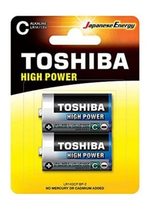 Pack de 2 Pilas C 2 Toshiba LR14/ 1.5V/ Alcalinas - Tiensol