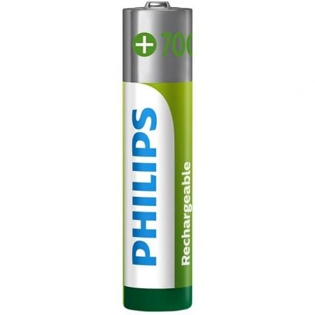 Pack de 4 Pilas AAA Philips R03B4A70/10/ 1.2V/ Recargables - Tiensol