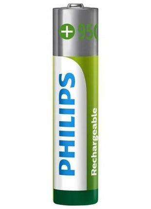 Pack de 4 Pilas AAA Philips R03B4A95/10/ 1.2V/ Recargables - Tiensol