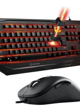 Pack Gaming Hiditec PAC010036/ Teclado Gaming GK200 + Ratón Blitz - Tiensol