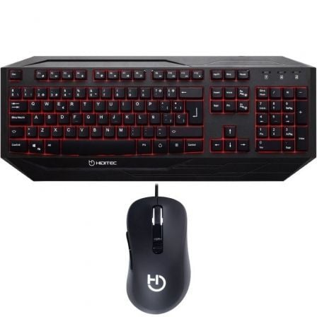 Pack Gaming Hiditec PAC010036/ Teclado Gaming GK200 + Ratón Blitz - Tiensol