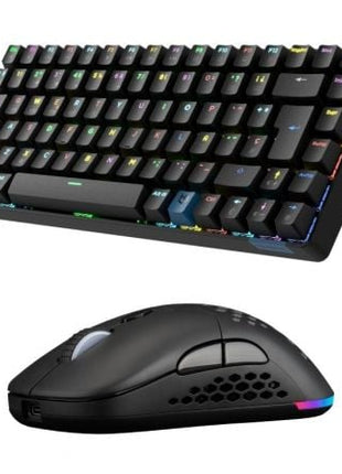 Pack Gaming Hiditec/ Teclado Mecánico Inalámbrico GM1K + Ratón Inalámbrico GX30 PRO Wireless - Tiensol