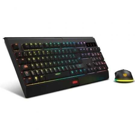 Pack Gaming Krom Kabala/ Teclado + Ratón Inalámbricos - Tiensol