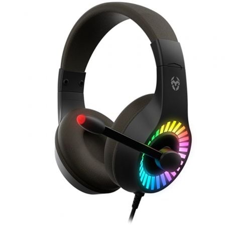 Pack Gaming Krom kenya/ Teclado RGB + Ratón Óptico + Alfombrilla + Auriculares - Tiensol