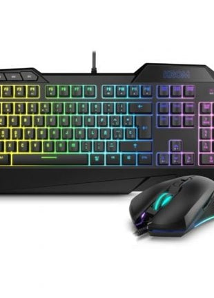 Pack Gaming Krom Krusher/ Teclado SemiMecánico + Ratón - Tiensol