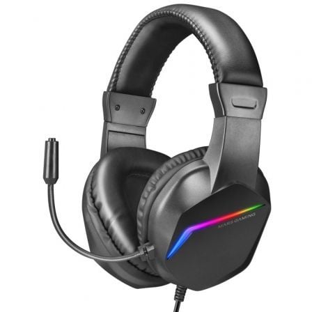 Pack Gaming Mars Gaming MCP - RGB3/ Teclado RGB + Ratón Óptico + Alfombrilla XXL + Auriculares - Tiensol