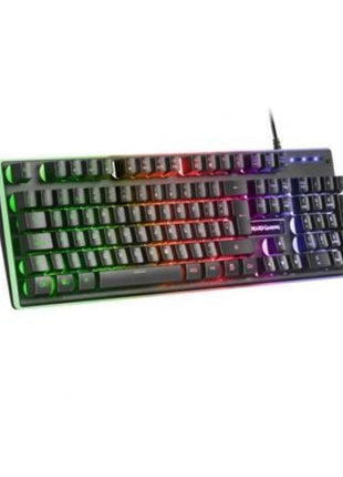 Pack Gaming Mars Gaming MCPX/ Teclado H - MECH + Ratón Óptico + Alfombrilla/ Negro - Tiensol