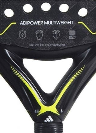 Pala de Pádel Adidas Adipower Multiweight 3.2 2023/ Negra - Tiensol