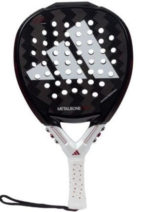 Pala de Pádel Adidas Metalbone HRD+ 2024/ Negra y Blanca (Ale Galan) - Tiensol