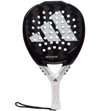 Pala de Pádel Adidas Metalbone HRD+ 2024/ Negra y Blanca (Ale Galan) - Tiensol