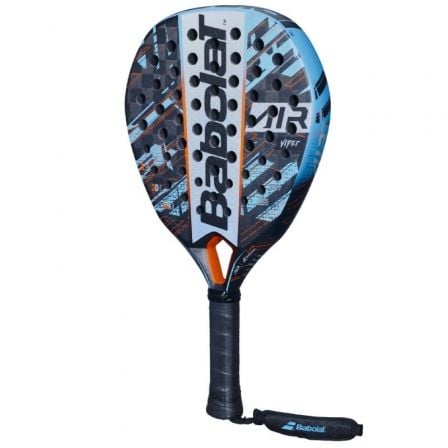 Pala de Pádel Babolat Air Viper 2023/ Azul y Naranja - Tiensol