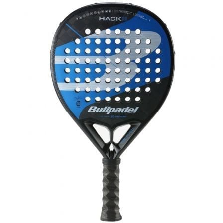 Pala de Pádel Bullpadel Hack 03 CTR 2023/ Azul y Negra - Tiensol