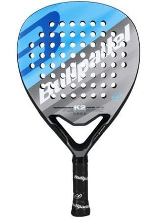 Pala de Pádel Bullpadel K2 Power 2023/ Gris y Azul - Tiensol