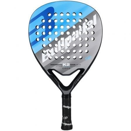 Pala de Pádel Bullpadel K2 Power 2023/ Gris y Azul - Tiensol