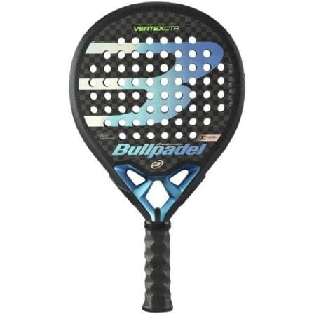 Pala de Pádel Bullpadel Vertex 02 Control Proline 2020 (Fede Chingotto)/ Azul y Negra - Tiensol