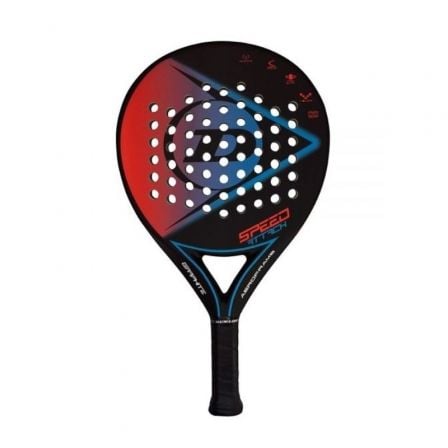 Pala de Pádel Dunlop Speed Attack 2022/ Roja y Azul - Tiensol