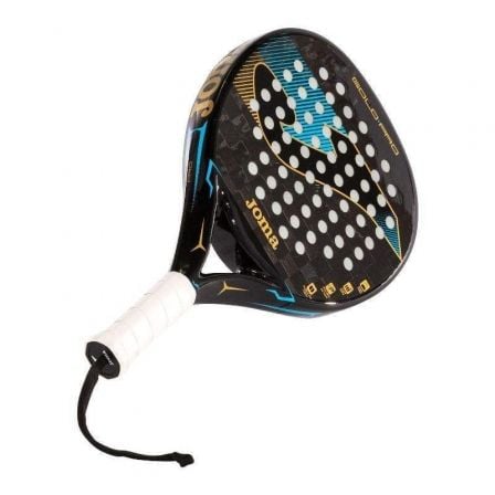 Pala de Pádel Joma Gold Pro/ Negra y Turquesa - Tiensol